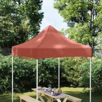 Tetto per Tendone per Feste 2x2 m Terracotta 270 g/m²