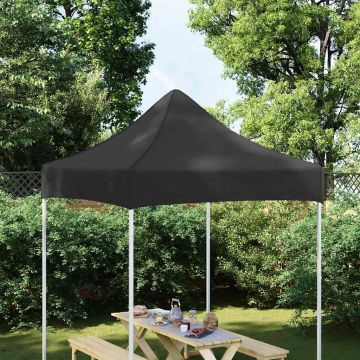 Tetto per Tendone per Feste 2x2 m Nero 270 g/m²