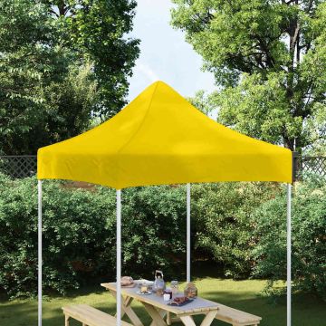 Tetto per Tendone per Feste 2x2 m Giallo 270 g/m²