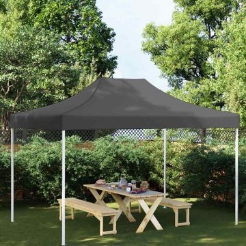 Tetto per Tendone per Feste 4x3 m Antracite 270 g/m²