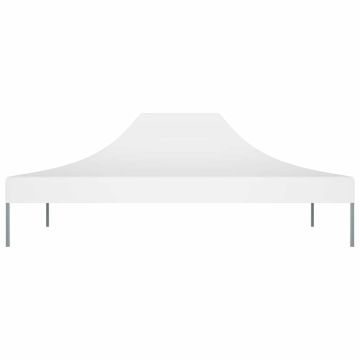 Tetto per Tendone per Feste 4x3 m Bianco 270 g/m²