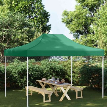 Tetto per Tendone per Feste 4x3 m Verde 270 g/m²
