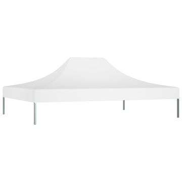 Tetto per Tendone per Feste 4,5x3 m Bianco 270 g/m²