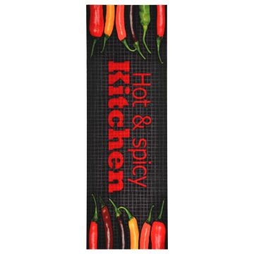 Tappetino da Cucina Lavabile Hot & Spicy 60x300 cm