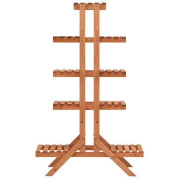 Supporto per Piante 83x25x132 cm in Legno Massello di Abete