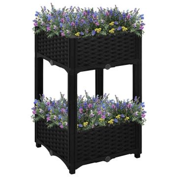 Fioriera Rialzata 40x40x71 cm in Polipropilene