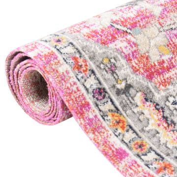 Tappeto da Esterni a Tessitura Piatta 80x150 cm Rosso