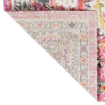 Tappeto da Esterni a Tessitura Piatta 100x200 cm Rosso