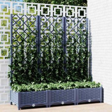Giardino Blu Grigio 120 x 40 x 121,5 cm
