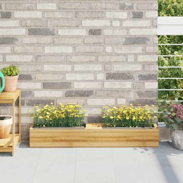 Fioriere per Europallet 12 pz Grigio 36x13,5x9,5 cm in PP