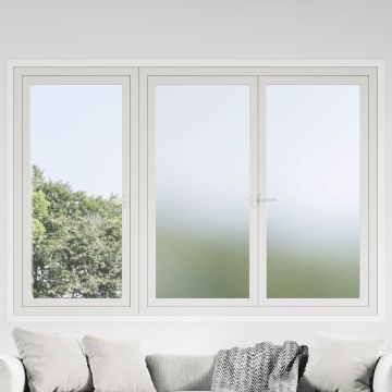 Pellicole per Finestre Smerigliate Grigie in PVC