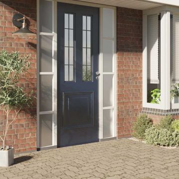 Pellicole per Finestre Smerigliate Trasparenti Grigie in PVC
