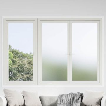 Pellicole per Finestre Smerigliate Bianche in PVC