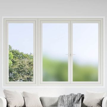 Pellicole Statiche Smerigliate Grigie 3pz in PVC