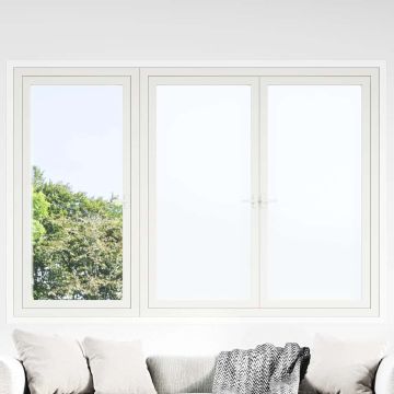 Pellicole Statiche Smerigliate Bianche 3pz in PVC