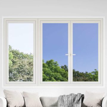 Pellicole Solari Statiche 3pz Effetto Riflettente Argento PVC