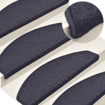 Tappetini per scale 15 pz 65 x 24 x 4 cm Non-Slip
