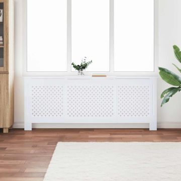 Copertura per Radiatore Bianca in MDF 205 cm