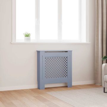 Copertura per Radiatore Grigia in MDF 78 cm