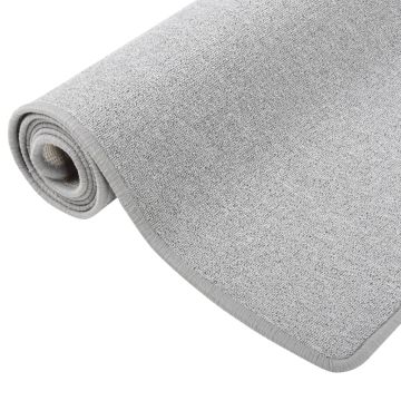 Tappeto Corsia Grigio Chiaro 80x300 cm