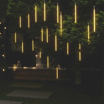 Luci Meteoriche 20 pz 30cm Bianco Caldo 480 LED Interni Esterni