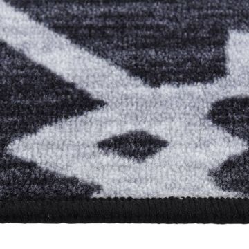 Tappeto Corsia Nero 80x250 cm