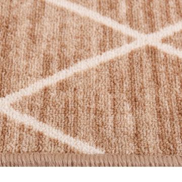 Tappeto Corsia Marrone Chiaro 80x300 cm