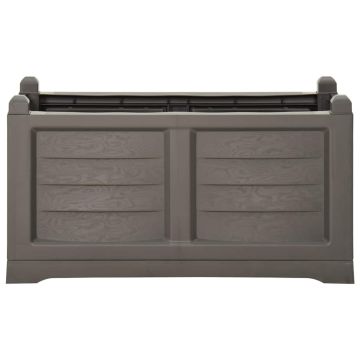 Fioriera Grigia 80x42,5x42 cm PP