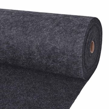 Tappeto Antracite 1,2 x 20 m Poliestere