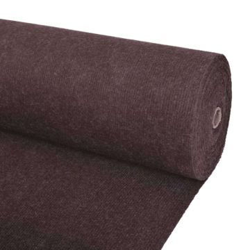 Tappeto Marrone 1,2 x 15 m Poliestere