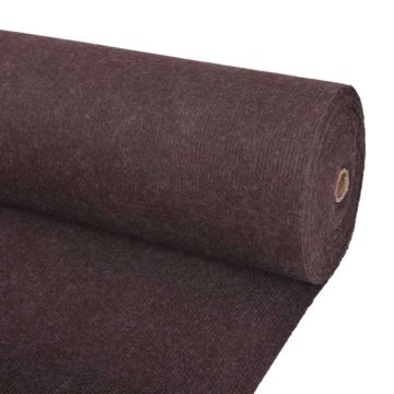 Tappeto Marrone 1,2 x 20 m Poliestere