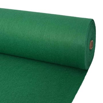 Tappeto Tinta unita Verde 1,2 x 12 m Poliestere