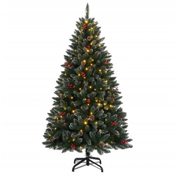 Albero Natale Artificiale con 150 LED 150 cm