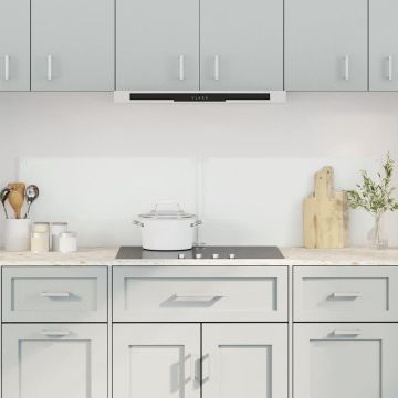 Paraschizzi per Cucina 2 pz Trasparente 80x50cm Vetro Temperato