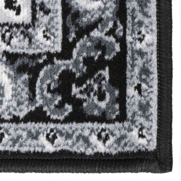 Tappeto Lungo in BCF Nero 80x450 cm