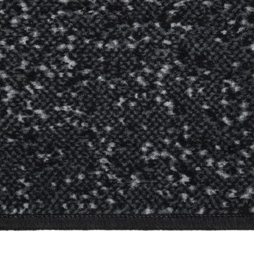 Tappeto Lungo in BCF Antracite 100x350 cm