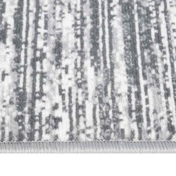 Tappeto Lungo in BCF Grigio 60x250 cm