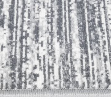 Tappeto Lungo in BCF Grigio 80x400 cm