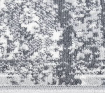 Tappeto Lungo in BCF Grigio Orientale 80x250 cm