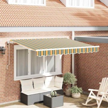 Tenda retrattile Verde 300 x 200 cm Tessuto