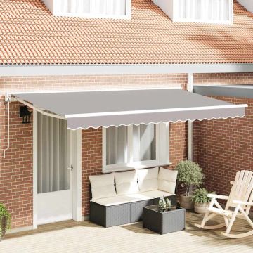 Struttura della tenda Grigio Chiaro 400 x 200 cm