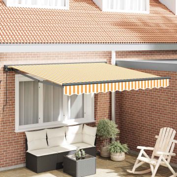 Struttura della tenda Giallo e Bianco 300 x 250 cm