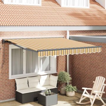 Struttura della tenda Giallo e Grigio 300 x 250 cm