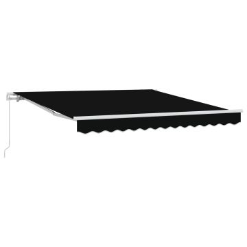 Tenda retrattile Nero 300 x 250 x 165 cm Poliestere e Alluminio