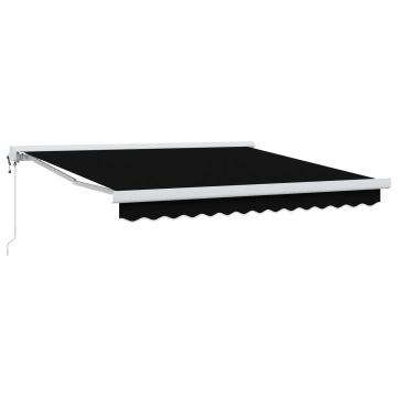 Tenda retrattile Nero 300 x 250 x 165 cm Tessuto e Metallo
