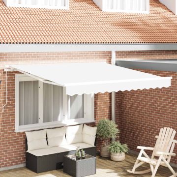 Tenda retrattile Bianco 300 x 250 x 165 cm
