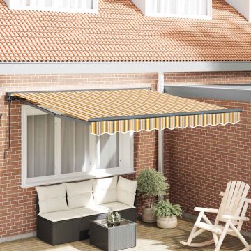 Struttura della tenda Giallo e Grigio 350 x 250 cm