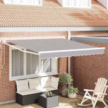Tenda retrattile Grigio Chiaro 350 x 250 cm
