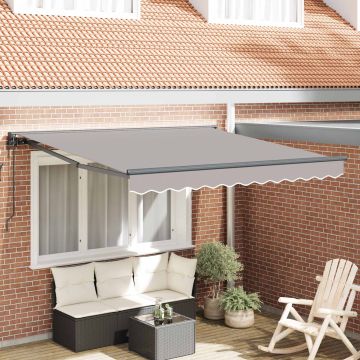 Struttura della tenda Grigio Chiaro 350 x 250 cm