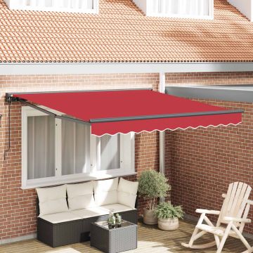 Struttura della tenda Rosso 350 x 250 cm